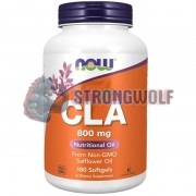 CLA (800 мг x 90 капс), NOW Foods