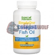 Omega-3 Fish Oil (90 шт по 1000 мг), Super Nutrition