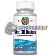 Zinc 30 Orotate [Sustained Release] (90 шт), KAL