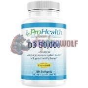 Vitamin D3 50, 000 (50 шт по 1, 25 мг), Pro-Health Longevity