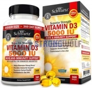 Vitamin D3 (360 шт), Bioschwartz