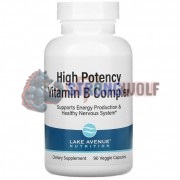 High Potency Vitamin B Complex (90 шт), Lake Avenue Nutrition