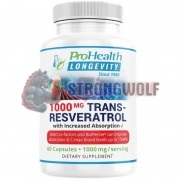 Trans-Resveratrol 1000 мг [Enhanced Absorption] (60 шт), Pro-Health Longevity