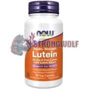 Lutein [Double Strength x from Esters] (90 шт), NOW Foods