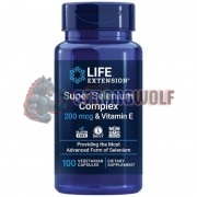 Super Selenium Complex 200 mcгр [with Vitamin E] (100 шт), Life Extension