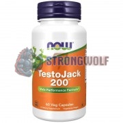 TestoJack 200™ (60 шт), NOW Foods