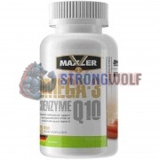 Omega-3 + Coenzyme Q10 (60 шт), Maxler