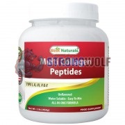 Multi Collagen Peptides [Type I, II, III, V & X] (454 гр: 58 порций), Best Naturals