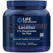Lecithin Granules [97% Phosphatides, De-Oiled] (454 гр), Life Extension