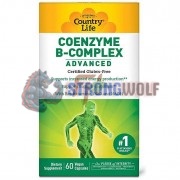 Coenzyme B-Complex [Advanced Formula] (60 шт), Country Life