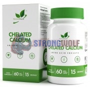 Chelated Calcium (60 шт по 200 мг), NaturalSupp