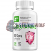 Glutamine (120 шт по 600 мг), 4Me Nutrition